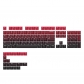 104+20 Gradient PBT Dye-subbed Keycaps Set Cherry Profile for Mechanical Gaming Keyboard